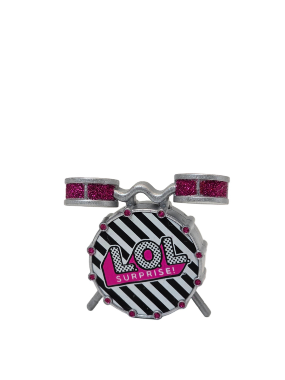 Girls L.O.L. Surprise! Toy Drum Accessory One Size Black and Pink